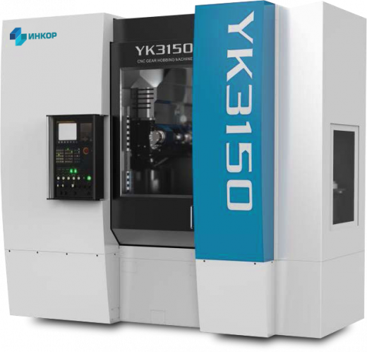 Зубофрезерный вертикальный 6-осевой станок с ЧПУ YK3150 изображение